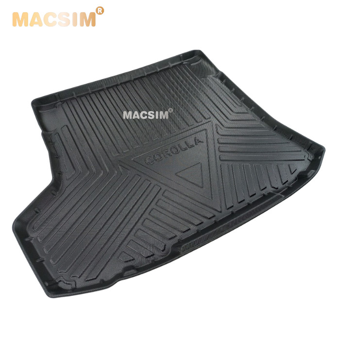 Lót cốp xe ô tô Toyota Altis 2008-2013 chất liệu TPV thương hiệu Macsim màu đen