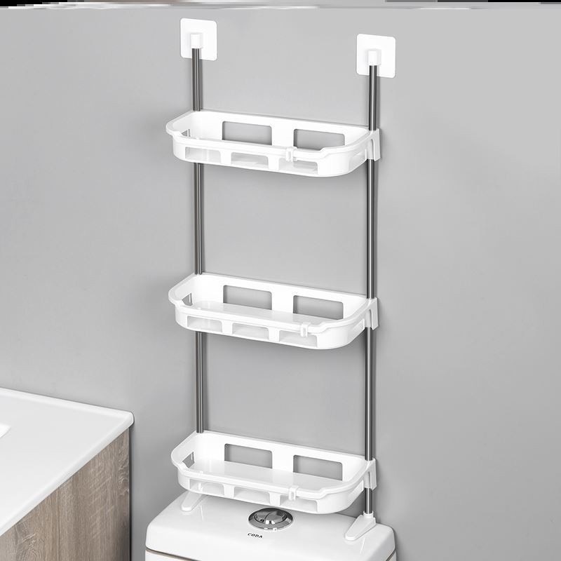 Giá kệ để đồ vệ sinh sau bồn cầu toilet nhà tắm