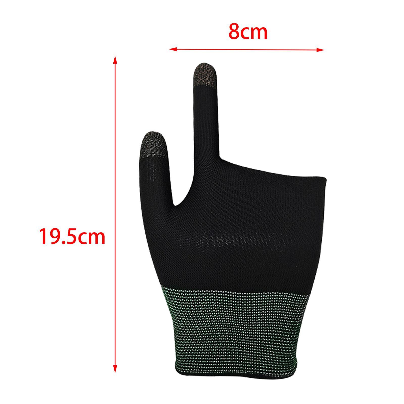 Phone Gaming Finger Sleeves, Breathable Anti Sweat Thumbs Finger Gloves Cover Sleeve for Mobile Game