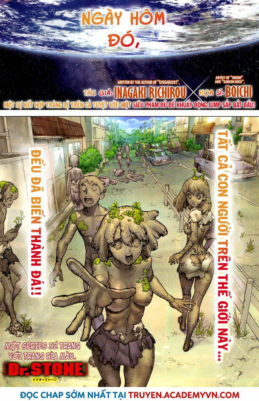 dr.stone - hồi sinh thế giới chapter 1 4