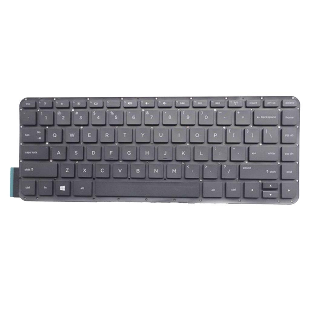 For HP Split X2 13-m003tu Laptop Standard US English Layout Keyboard Black