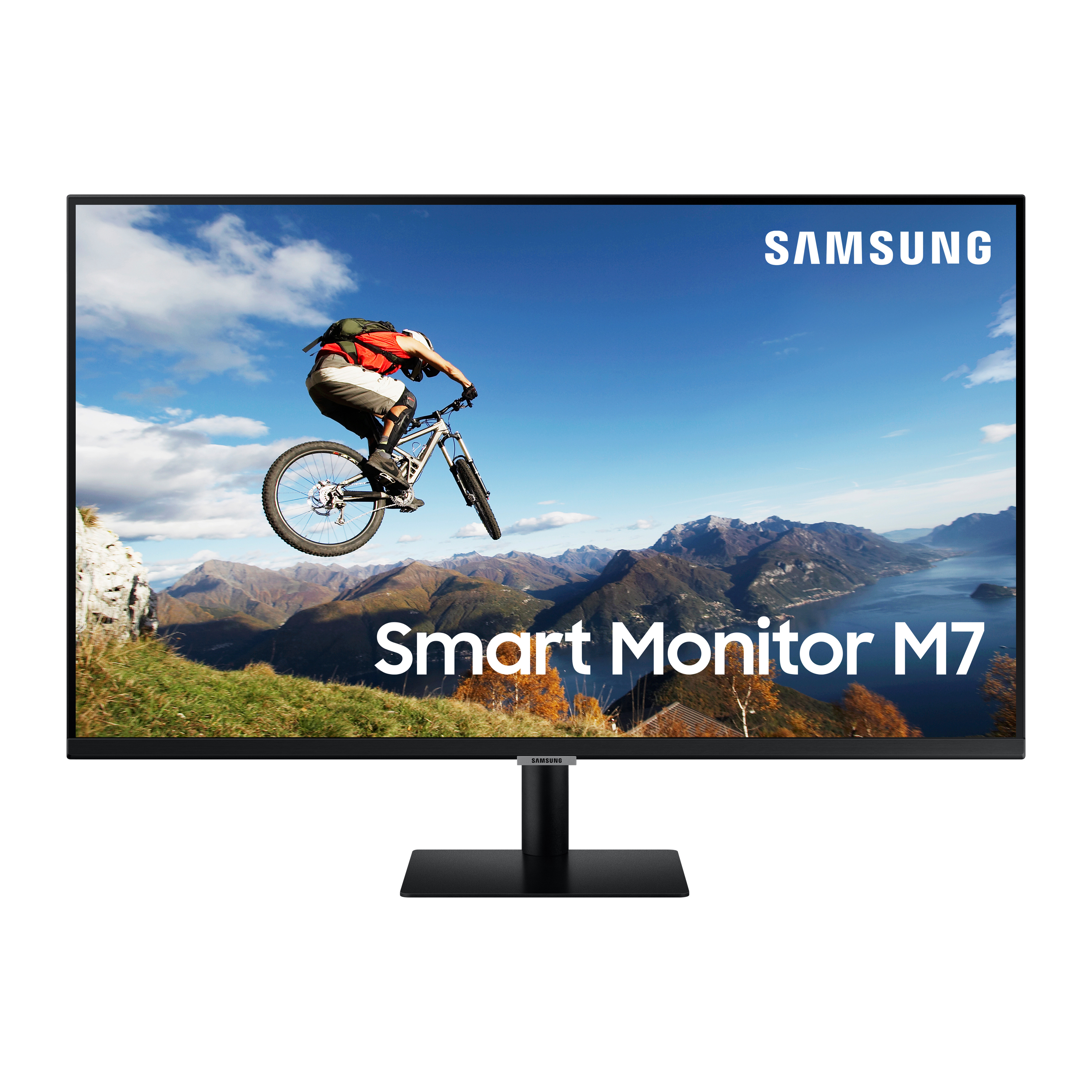 Màn Hình Thông Minh Smart Monitor Samsung LS32AM700UEXXV 32inch/UHD 4K (3840x2160) 8ms/60Hz/VA/Tích Hợp Loa/Hệ Điều Hành Tizen - Hàng Chính Hãng