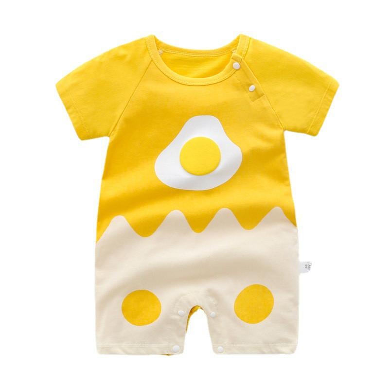 Bodysuit cho bé sơ sinh Hàng Quảng Châu Body đùi cotton cho bé trai bé gái