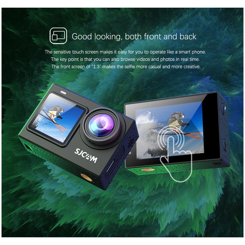 Máy ảnh hành động SJCAM 4K SJ6 Pro 4K 60fps 24MP WiFi Webcam 6 trục quay axis