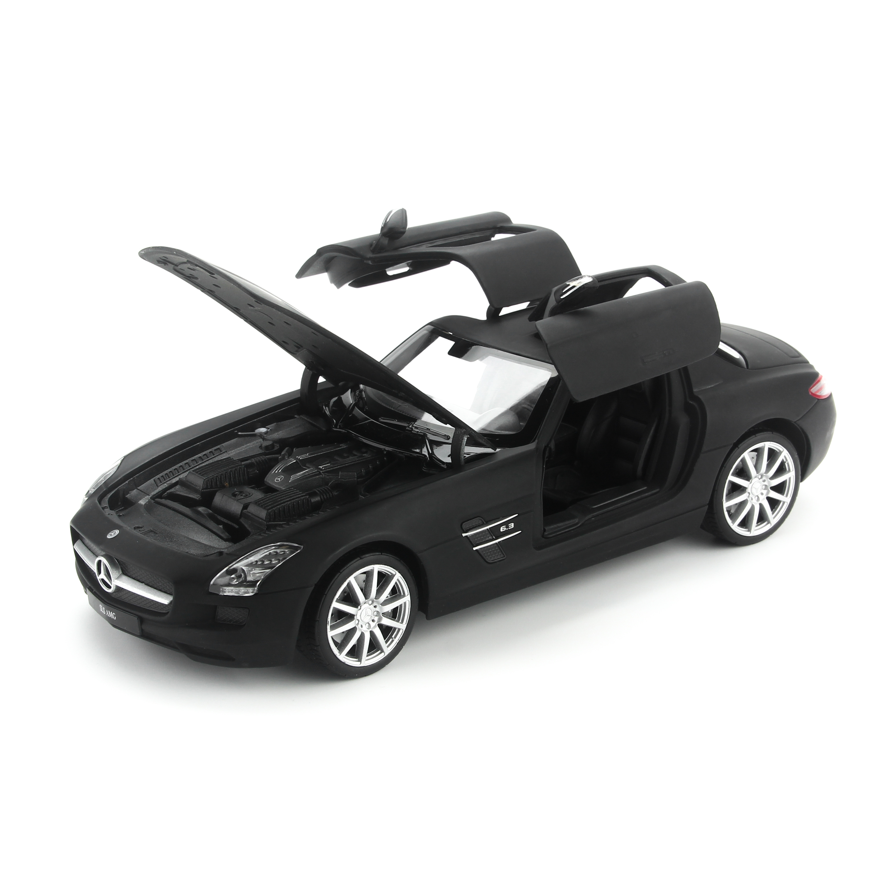 Mô hình xe Mercedes-Benz SLS 1:24 Welly - 24025MA