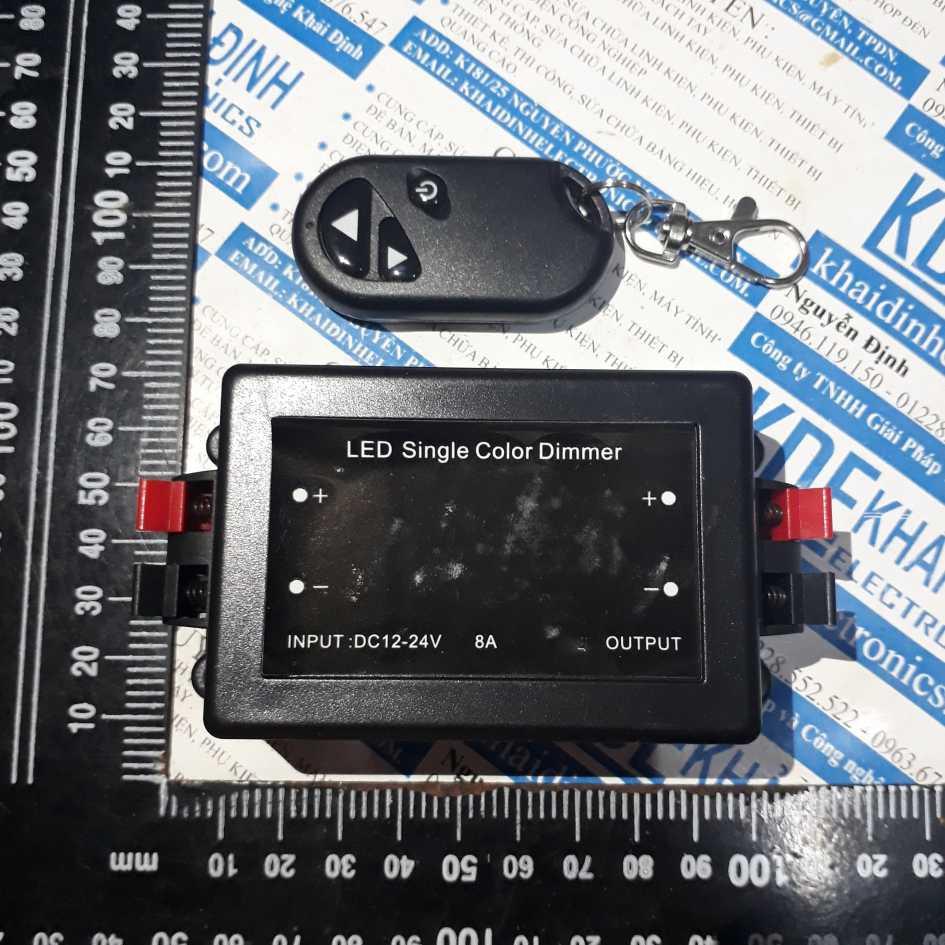 Module RF DIMMER 12-24Vdc 8A điều khiển độ sáng LED kde2657
