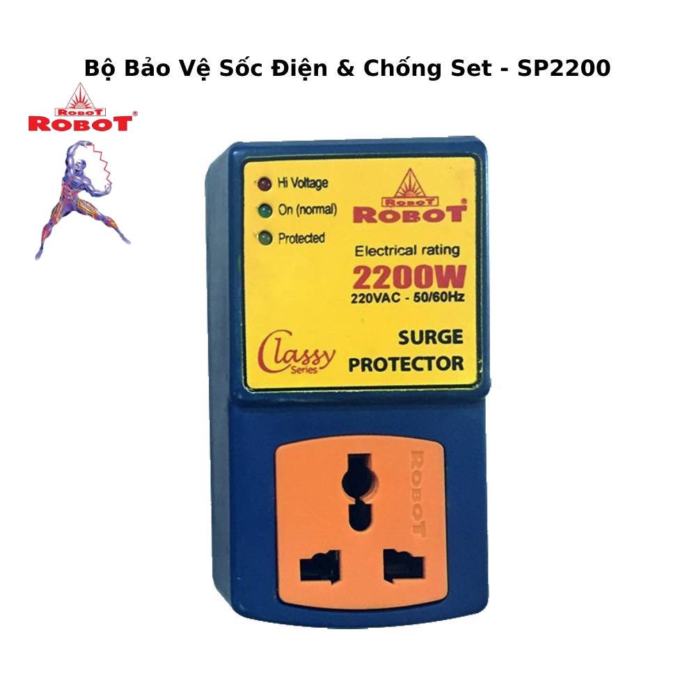 Bộ bảo vệ sốc điện Robot Delay chống set – Hàng chính hãng