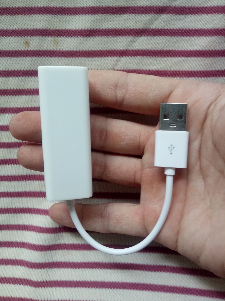 Cáp USB to LAN - Cáp nối từ cổng USB ra cổng mạng LAN - Cáp usb to LAN có dây, màu trắng - Hàng chính hãng
