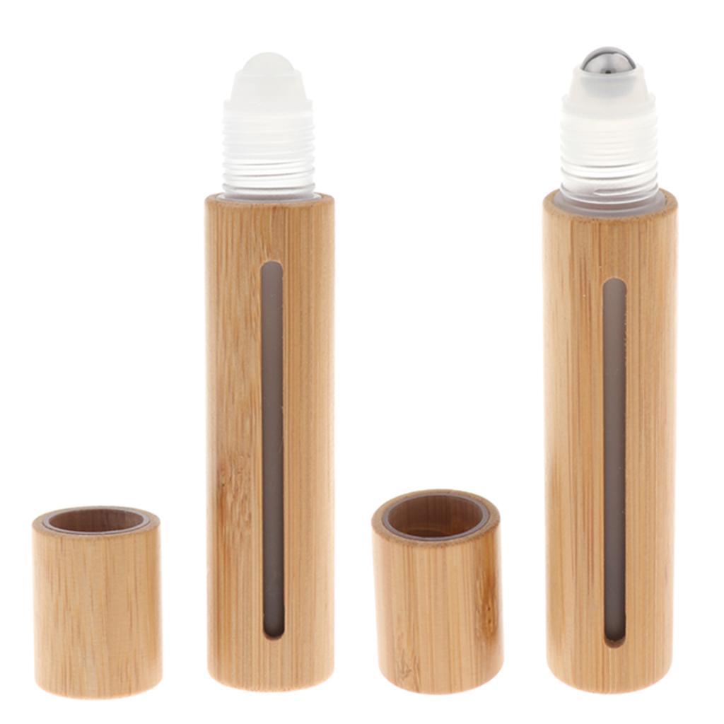 Portable Essential Oil Roller Bottle Case Holder, Refillable Perfume Lotion Roller Bottle, 15ml