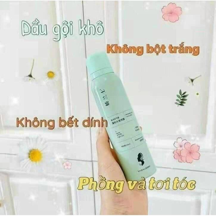 Dầu gội khô dạng xịt