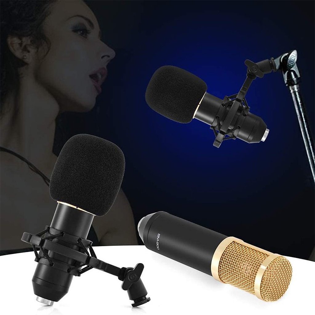 MICRO THU ÂM TẠI NHÀ CHUYÊN NGHIỆP, Mic Livestream Hát Karaoke Online VINETTEAM BM900 BM-900 -DC3406- Hàng nhập khẩu giao màu ngẫu nhiên