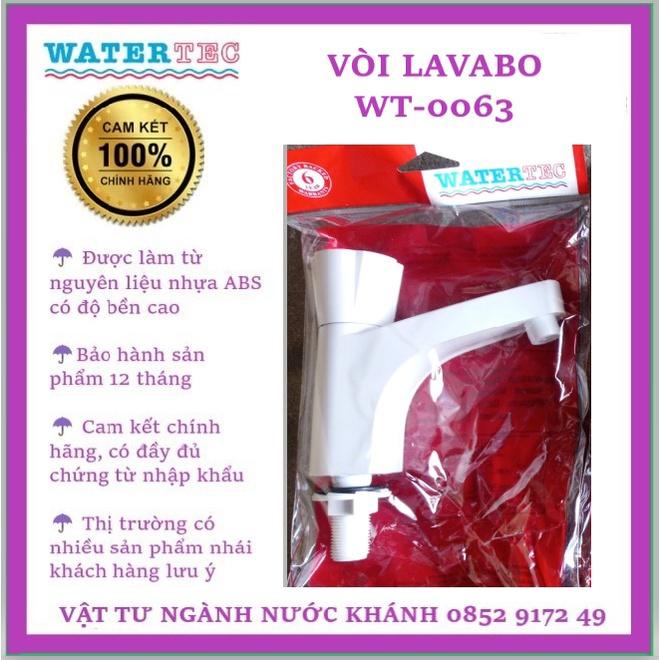 Vòi lavabo thân cao tay vặn Watertec Malaysia WT- 0063