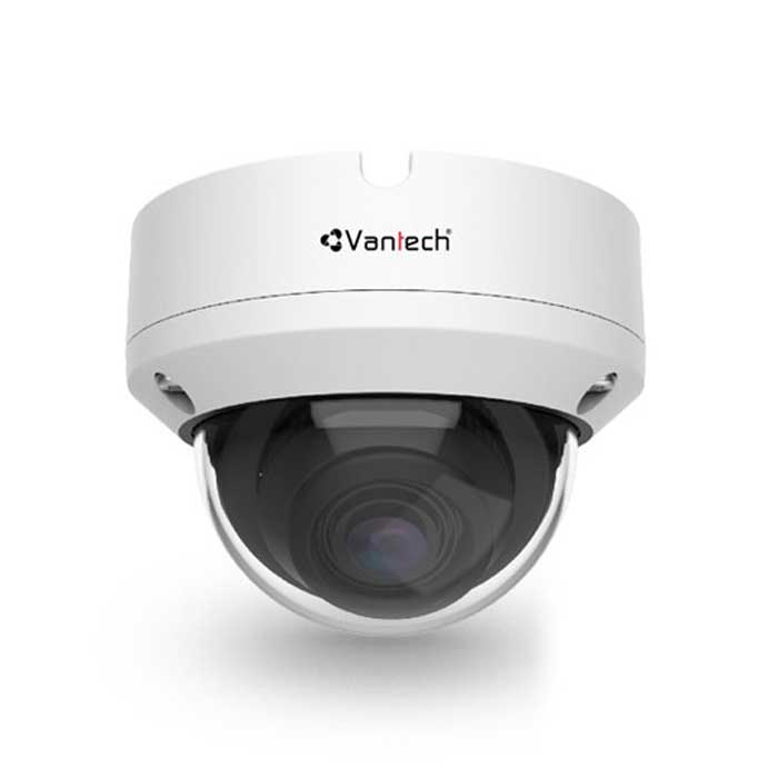 Camera Dome IP Vantech VPH-3651AI ( 5.0 Megapixel, Ống Kính 3.6mm/6mm, Hồng Ngoại 30m, Tích Hợp AI, -hàng chính hãng