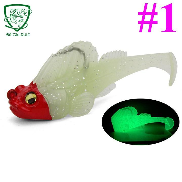 Mồi câu cá mồi mềm giả cá câu lure dấu lưỡi siêu nhạy 8cm / 14g MG-17