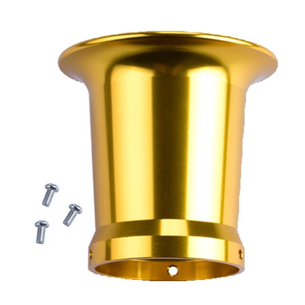 50mm Carburetor Air Filter Cup, Horn Speed Stacking Funnel, Air Inlet Air Collecting Cup Horn Cup Wind Air Filter Cup, Replace Accessories Aluminum