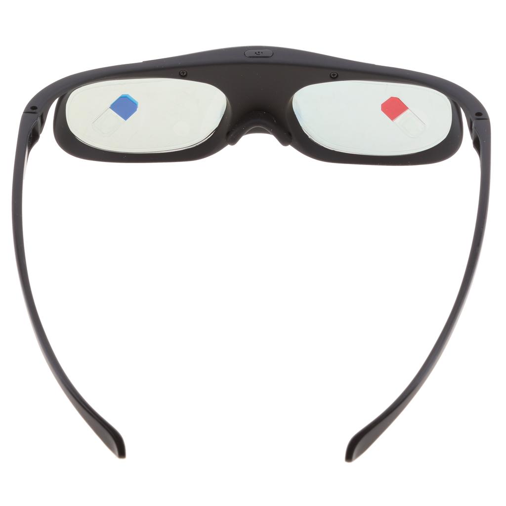 2Pieces Rechargeable DLP link 3D Glasses for All 3D Projectors  and All DLP HD 3D TVs