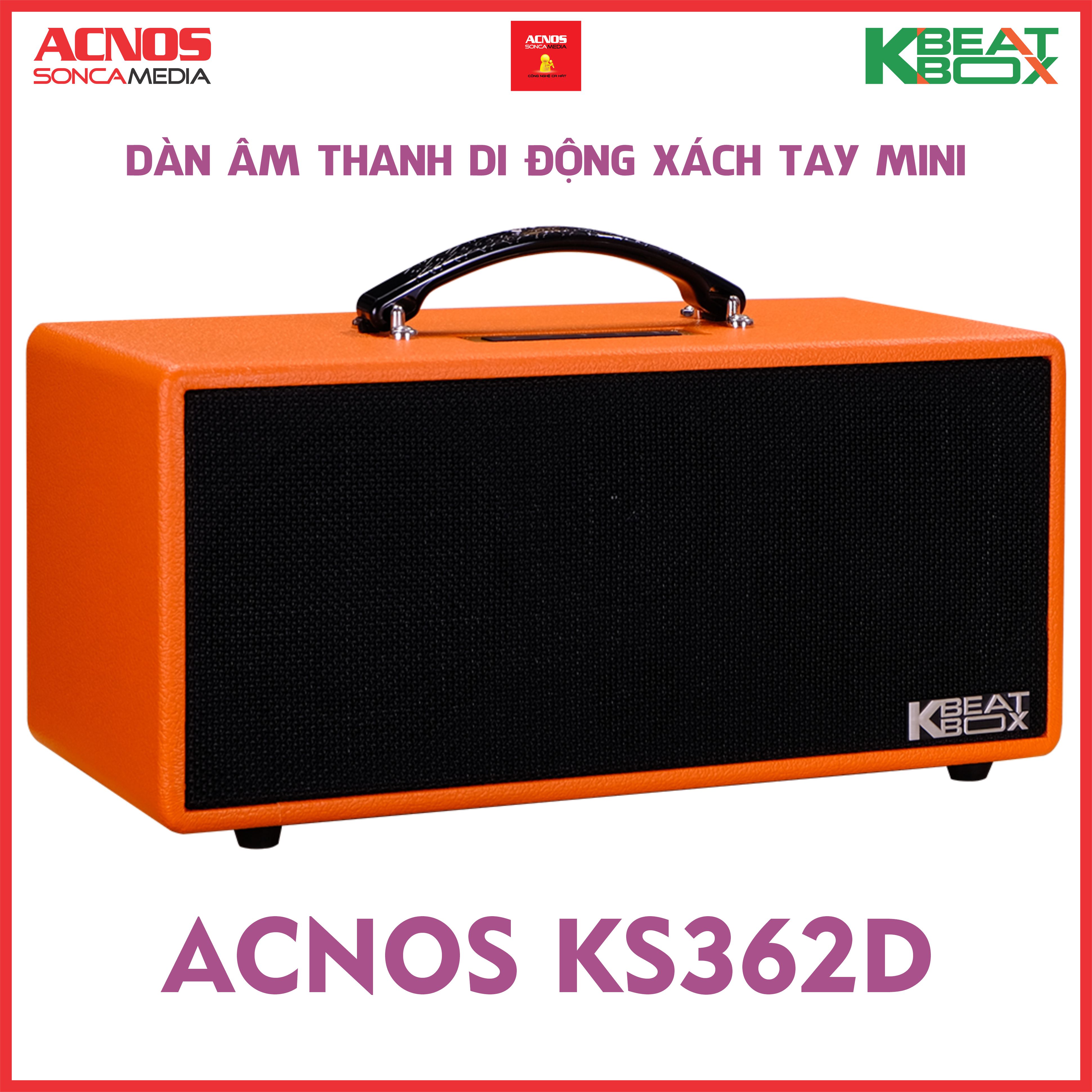 Dàn âm thanh di động xách tay mini ACNOS KS362D