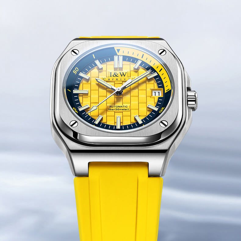 Đồng hồ nam chính hãng IW CARNIVAL IW673G-2,Kính sapphire ,chống xước,Chống nước ,BH 24 tháng,Máy cơ (Automatic)