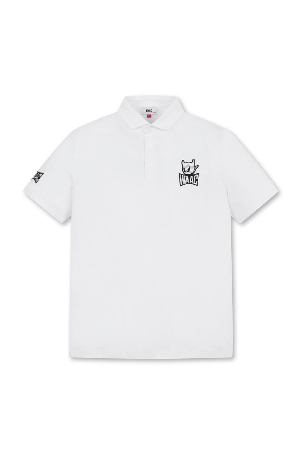 Hàn Quốc Waac Golf 23 Đàn ông Đàn nam Ta áo Polo áo phông Polo mặc áo choàng nam Color: Black Size: XXL