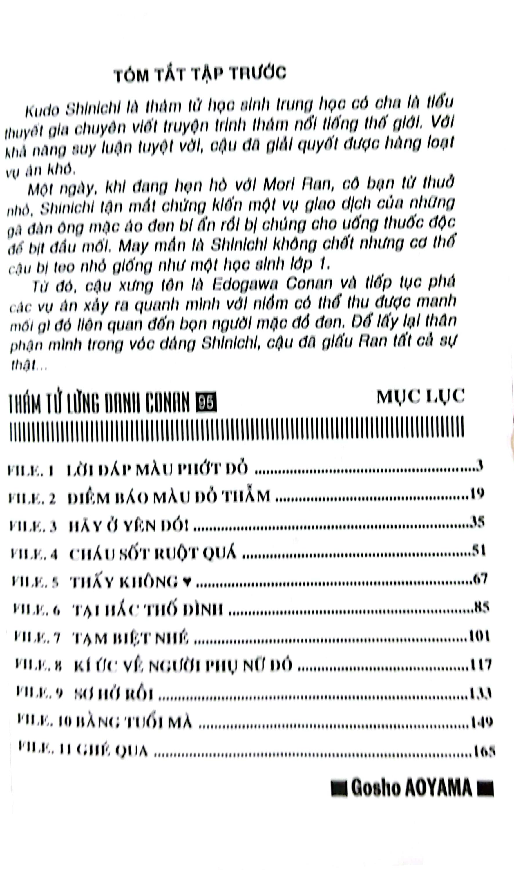 Thám Tử Lừng Danh Conan - Tập 95 (Tái Bản 2023)