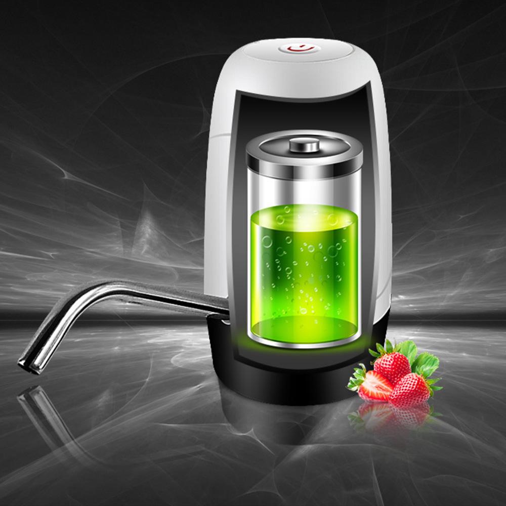 Máy bơm bình nước bằng điện bàng Thép không gỉ 304 cáp sạc đi kèm