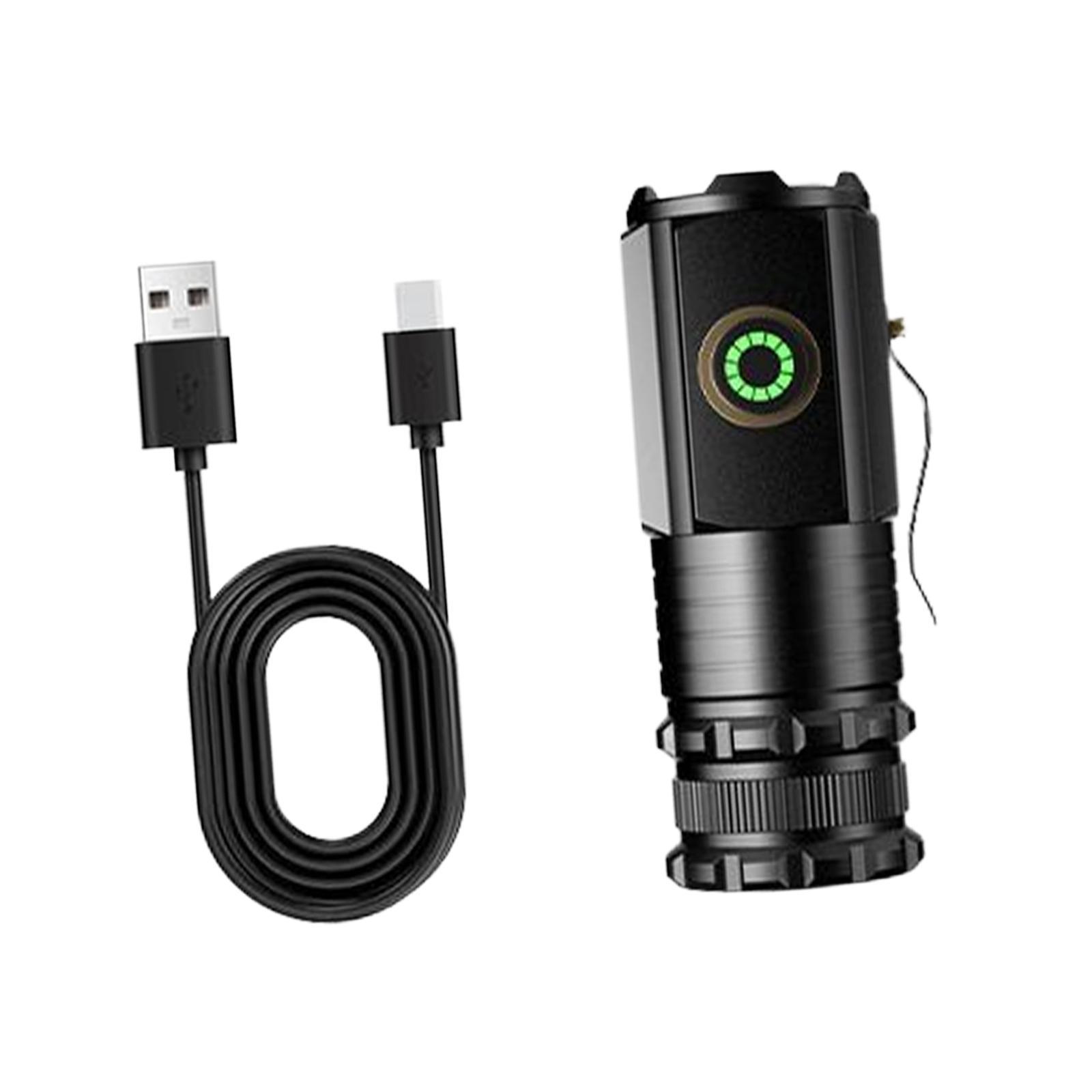 Portable flashlights 5 Modes Handheld Torch Lights for Emergency Travel Tent