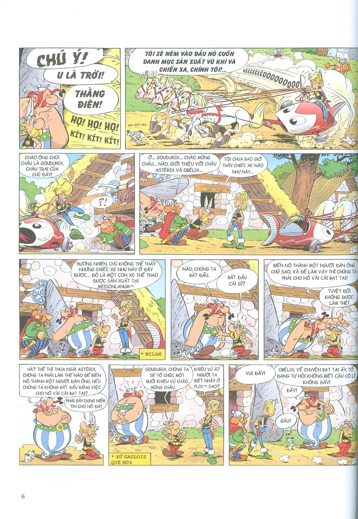 ASTERIX – René Gossiny và Albert Uderzo – NXB Kim Đồng