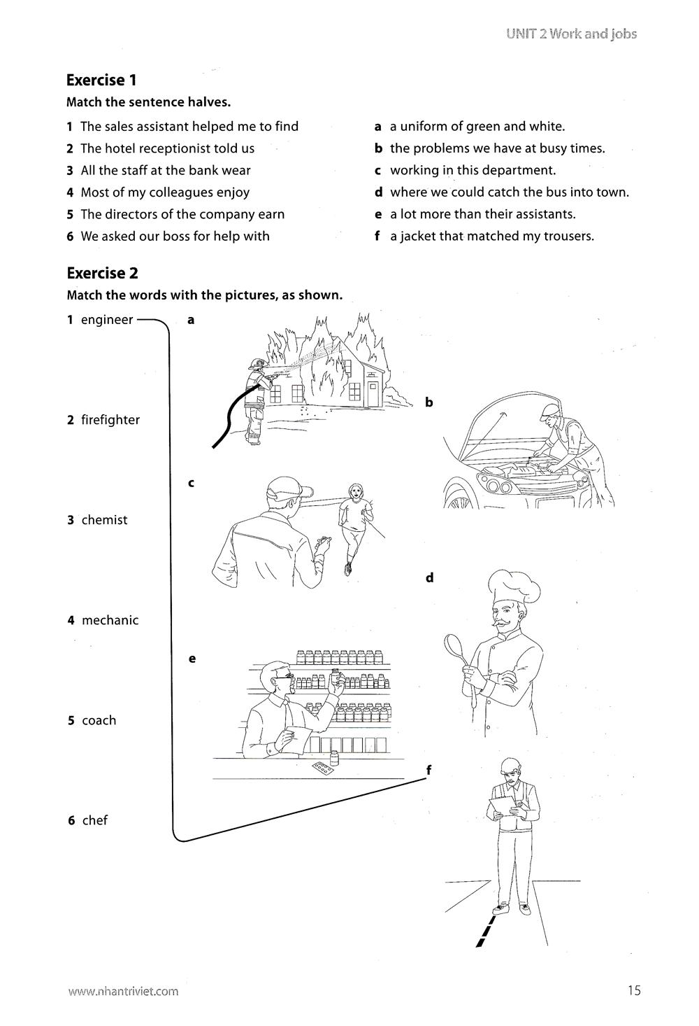 Sách Work On Your Vocabulary A2 - Pre-Intermediate (Tái Bản) - ảnh 12