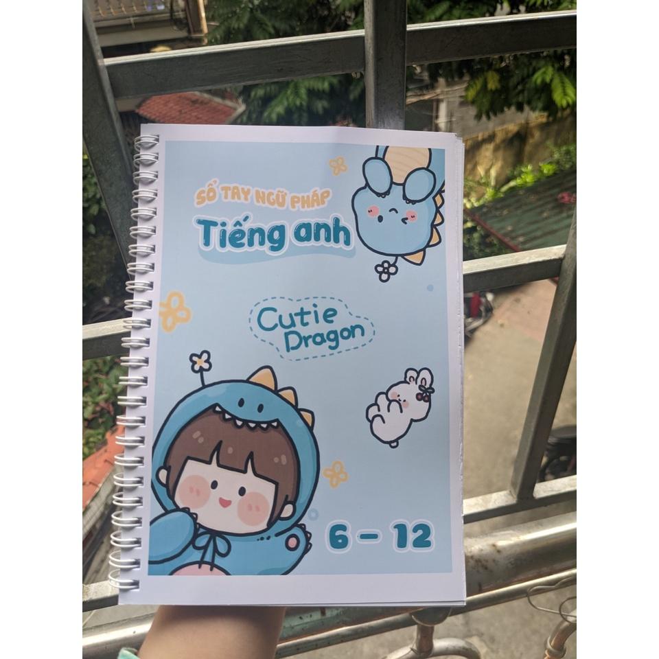 Combo 2 sổ takenote Toán Anh lớp 11, sổ tay ghi chú lò xo khổ a5 hoặc sổ còng sắt đóng binder - takenotes beta