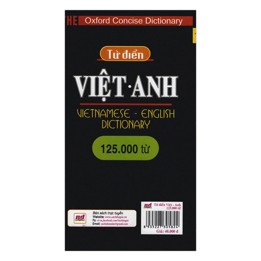 Từ Điển Việt Anh 125.000 Từ