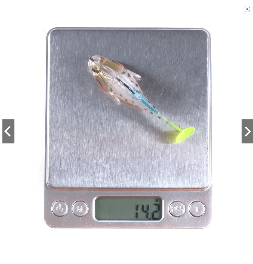 Mồi câu mồi mềm mới nhử mồi 7cm / 14g mồi cá thòi lòi.