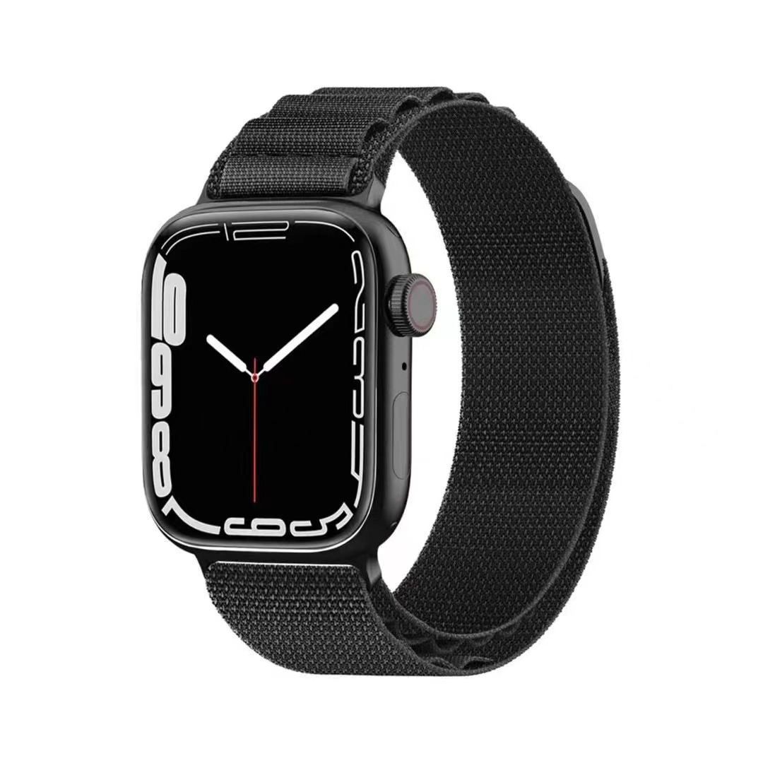 Dây Nylon Alpine Loop cho Apple Watch Series 1/2/3/4/5/6/7/8/9/SE1,2 &amp; Apple Watch Ultra 1/2 Size 38/40/41/42/44/45/49mm - Hàng Nhập Khẩu