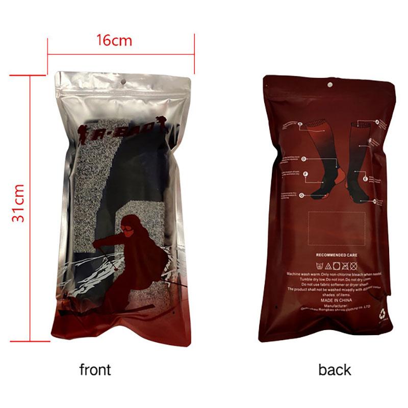 Bàn đệm dày thoáng qua đầu gối thể thao mùa đông trượt tuyết trượt tuyết mùa đông Vớ nhiệt ấm trên núi đi bộ trượt tuyết dài Color: Male Yellow 40-43