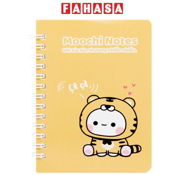Sổ Lò Xo Moochi Notes B7 - Kẻ Ngang - 120 Trang 80gsm - The Sun 01