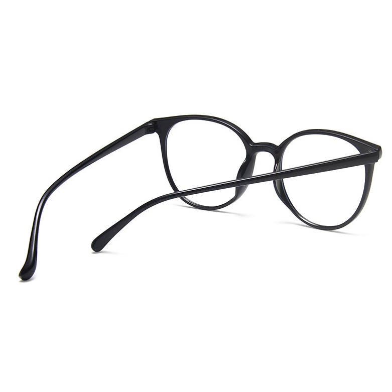Gọng kính cận tròn cổ điển nhựa dẻo bền - ms08
