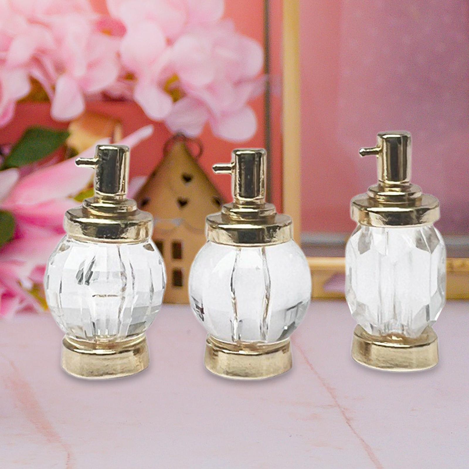 6x Simulation Miniature 1/12 Perfume Bottle Model Life Scene Supplies Decor