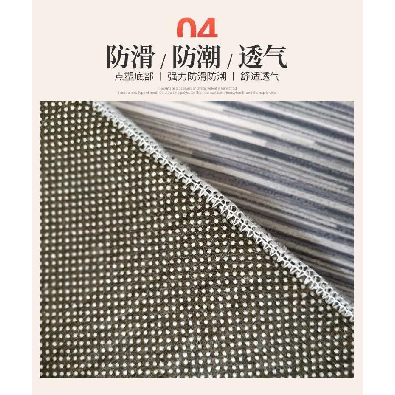 Thảm Trải Sàn Phòng Khách/Phòng Ngủ Phong Cách Bắc Âu Có Thể Giặt Sạch Tiện Dụng