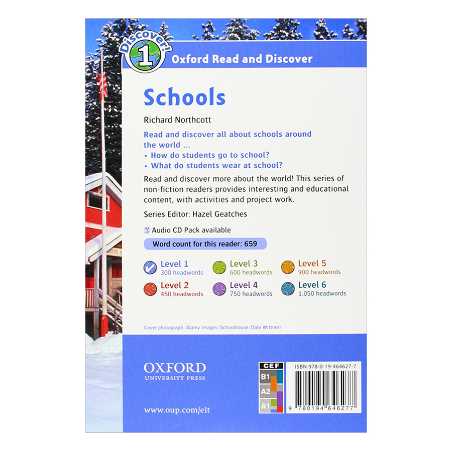 Oxford Read and Discover 1: Schools Audio CD Pack