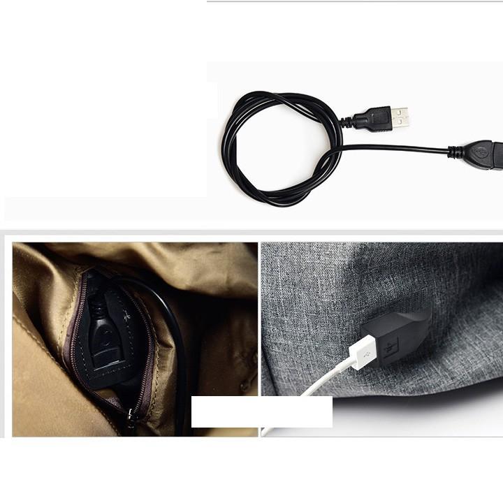 Balo Nam Nữ OHAZO Thời Trang, Sành Điệu Cho Học Sinh, Sinh Viên & Tặng Ngay Cáp Sạc USB Tiện Lợi