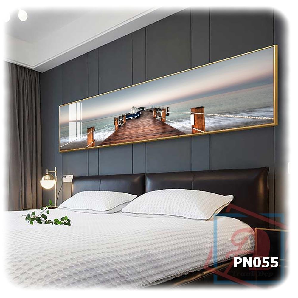Tranh canvas khổ lớn trang trí phòng ngủ - PN055