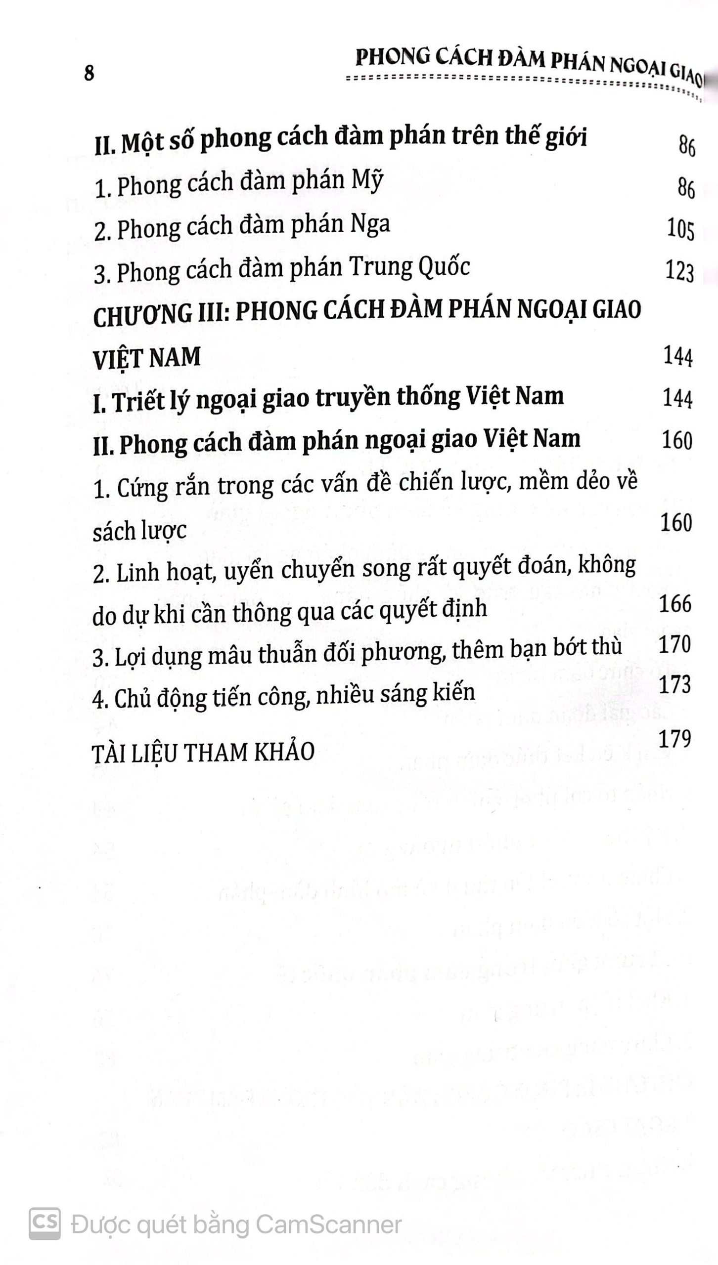 Phong cách đàm phán ngoại giao