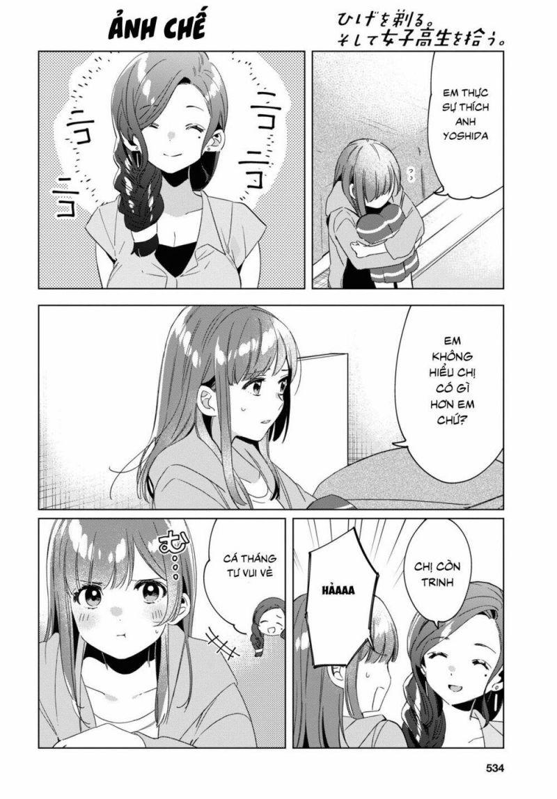 hige wo soru. soshite joshikosei wo hirou. chapter 16 43