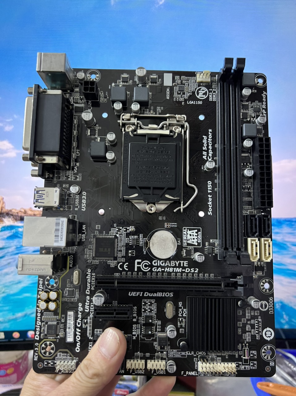 Bo Mạch Chủ Mainboard GIGABYTE H81M-DS2(V3.0) (SK1150) - Hàng Chính Hãng