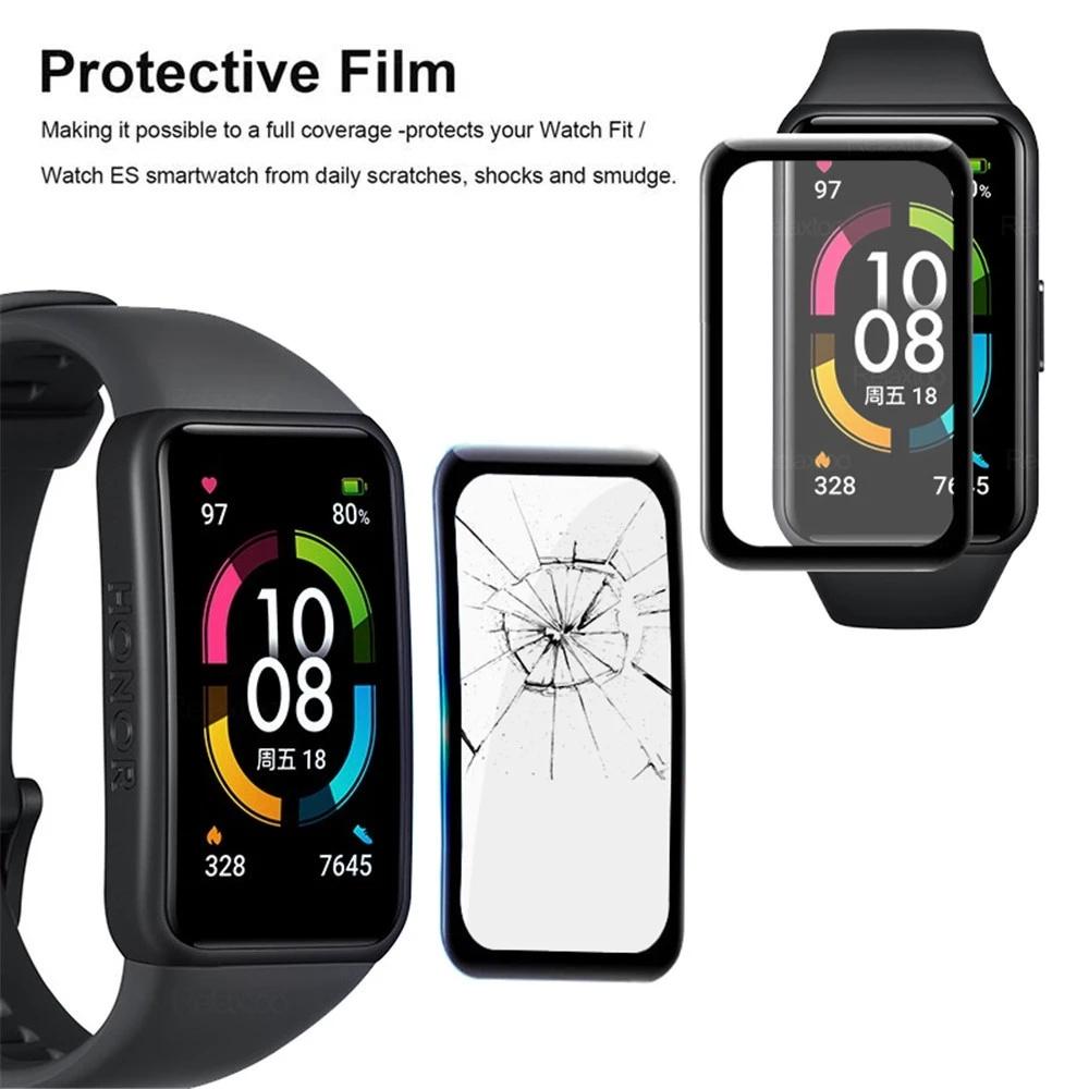 Màn hình sợi carbon 3D PMMA bảo vệ cho đồng hồ thông minh Huawei band 6 pro Honor Band 6