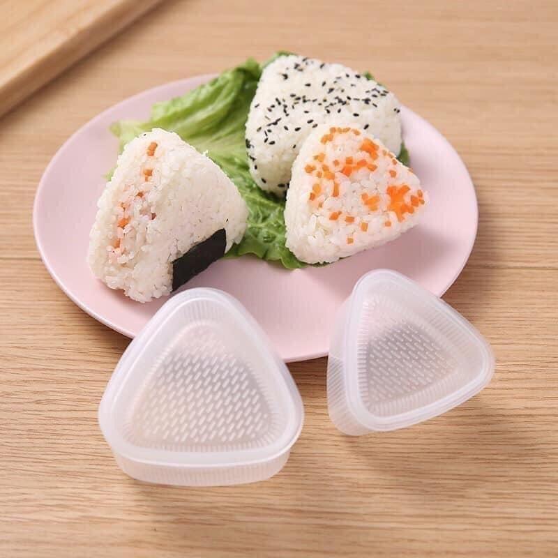 [Giá hủy diệt] Set 7 Khuôn Cơm Nắm Onigiri Loại Dày Dặn [Dahamart - Siêu Thị Ăn Dặm]