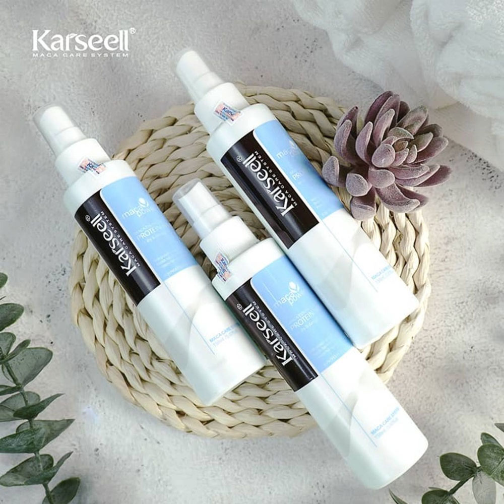 Xịt Dưỡng Tóc Protein Karseell Maca 200ML Phục Hồi, Cấp Ẩm Bảo vệ Tóc Ở Nhiệt Độ Cao Máy Sấy