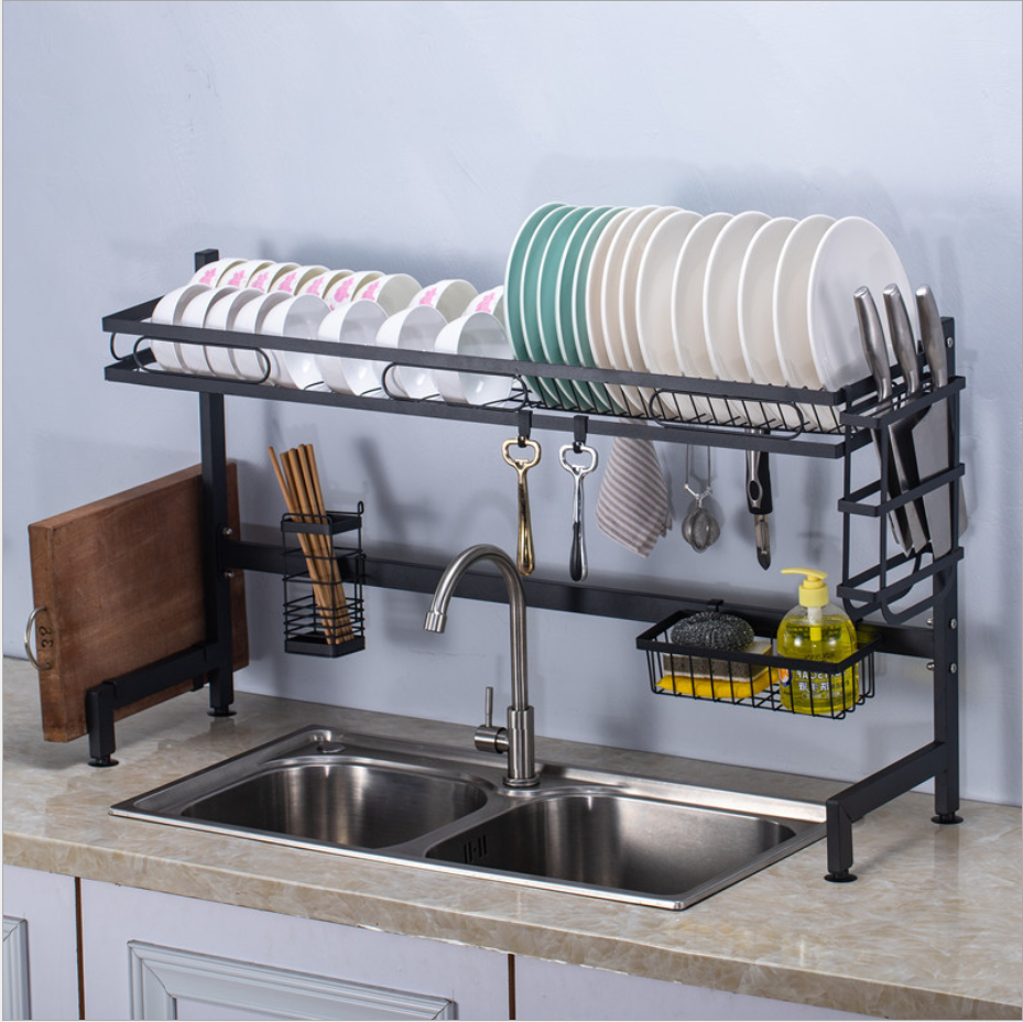 Bộ Kệ Để Bát Thông Minh, Giá Kệ Để Chén Bát Đũa Đa Năng Chọn Cỡ  – Lõi Thép Carbon Không Gỉ - Phủ Sơn Tĩnh Điện Cao Cấp Siêu Bền – Chống Bám Bụi Cao Cấp Chính Hãng Dododios