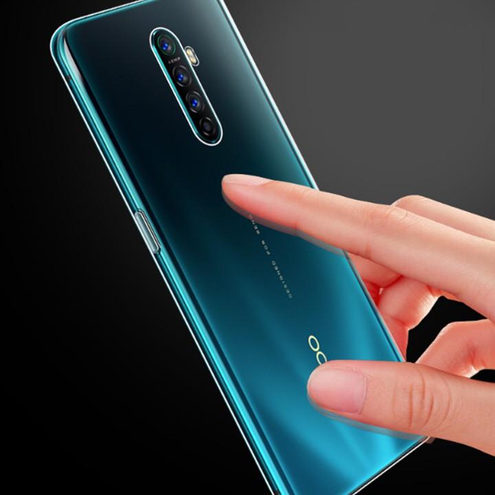Ốp lưng dẻo silicon trong suốt dành cho Oppo Reno 10x