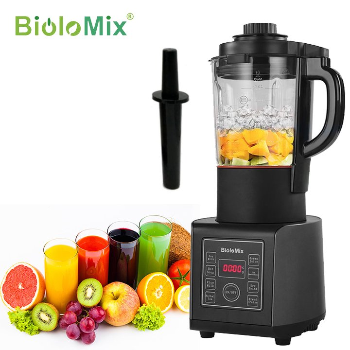 Máy làm sữa hạt đa năng thương hiệu gia đình Biolomix H5300, 8 chức năng nấu đa dạng, dễ dàng vệ sinh tháo lắp- Hàng chính hãng