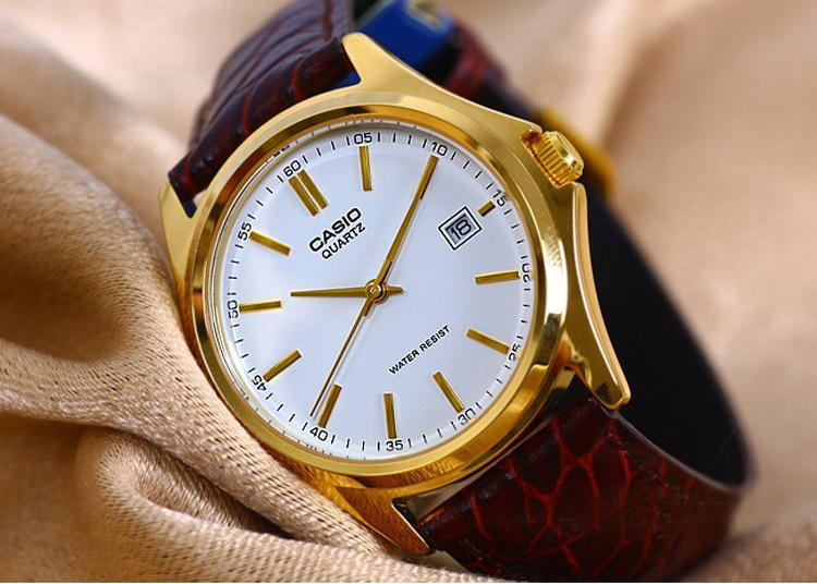 Đồng Hồ Nữ Dây Da Casio LTP-1183Q-7ADF - Nâu